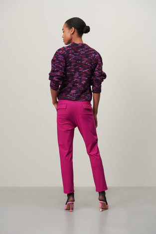 Medea Pants Technical Jersey | Fuxia