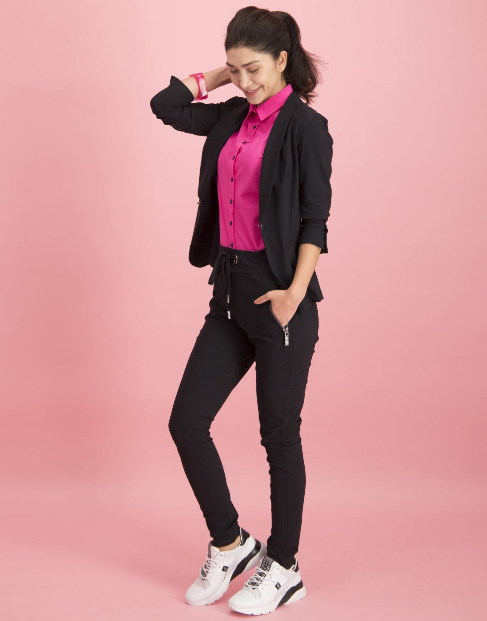 Kim Blazer | Black/Green