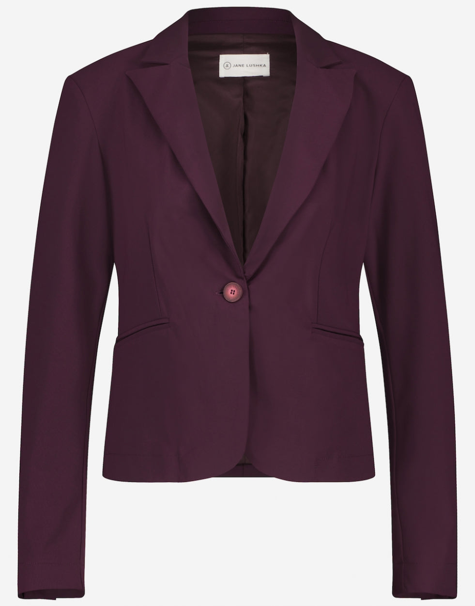 Blazer Elvira Technical Jersey | Aubergine
