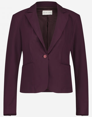 Blazer Elvira Technical Jersey | Aubergine