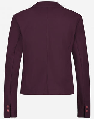 Blazer Elvira Technical Jersey | Aubergine