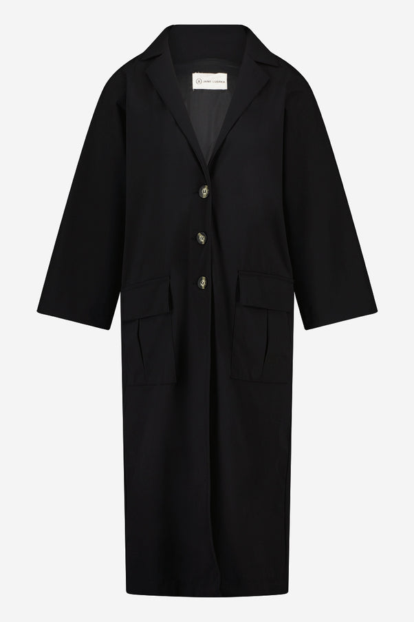 Blazer Luciana Long Technical Jersey | Black