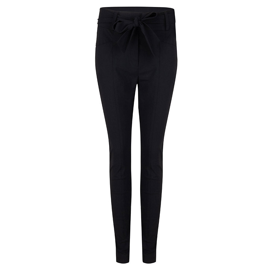 Vera Bow Pants | Black