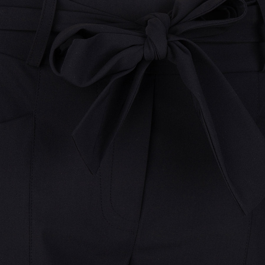 Vera Bow Pants | Black