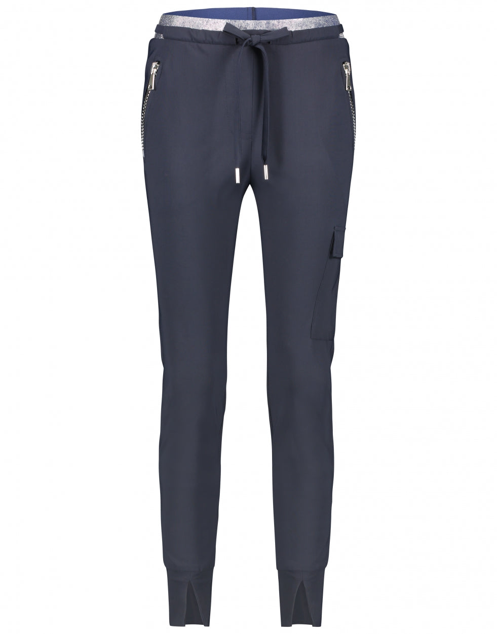 Lilli Asymmetrical Pants | Blue