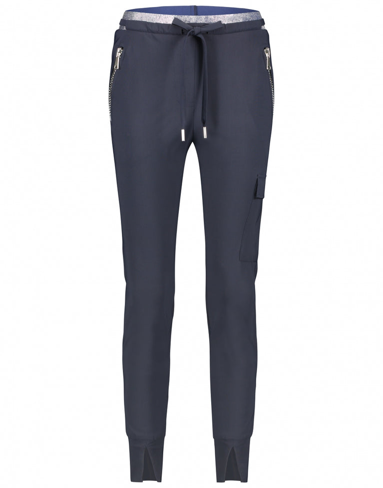 Lilli Asymmetrical Pants | Blue