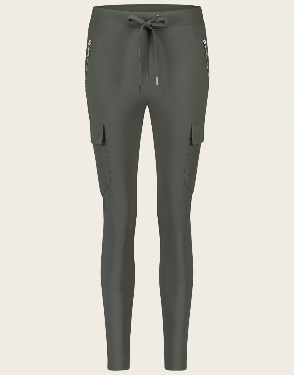 Pants Lilli Technical Jersey | Grey Green