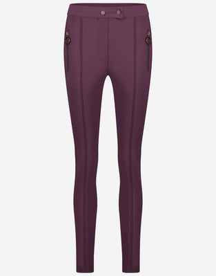 Pants Kaya Long Technical Jersey | Aubergine