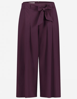Pants Pascale Technical Jersey | Aubergine