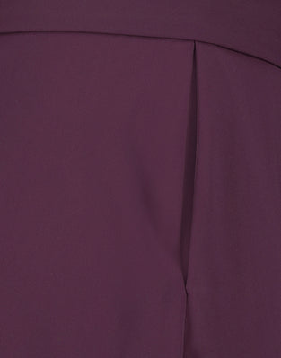 Pants Pascale Technical Jersey | Aubergine