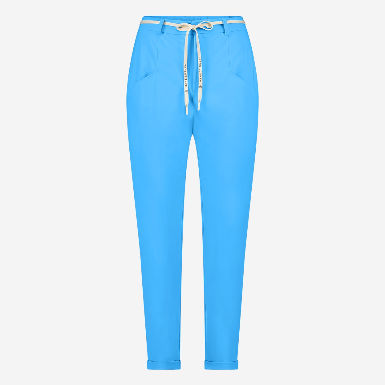 Hazel Pants Technical Jersey | Light Blue