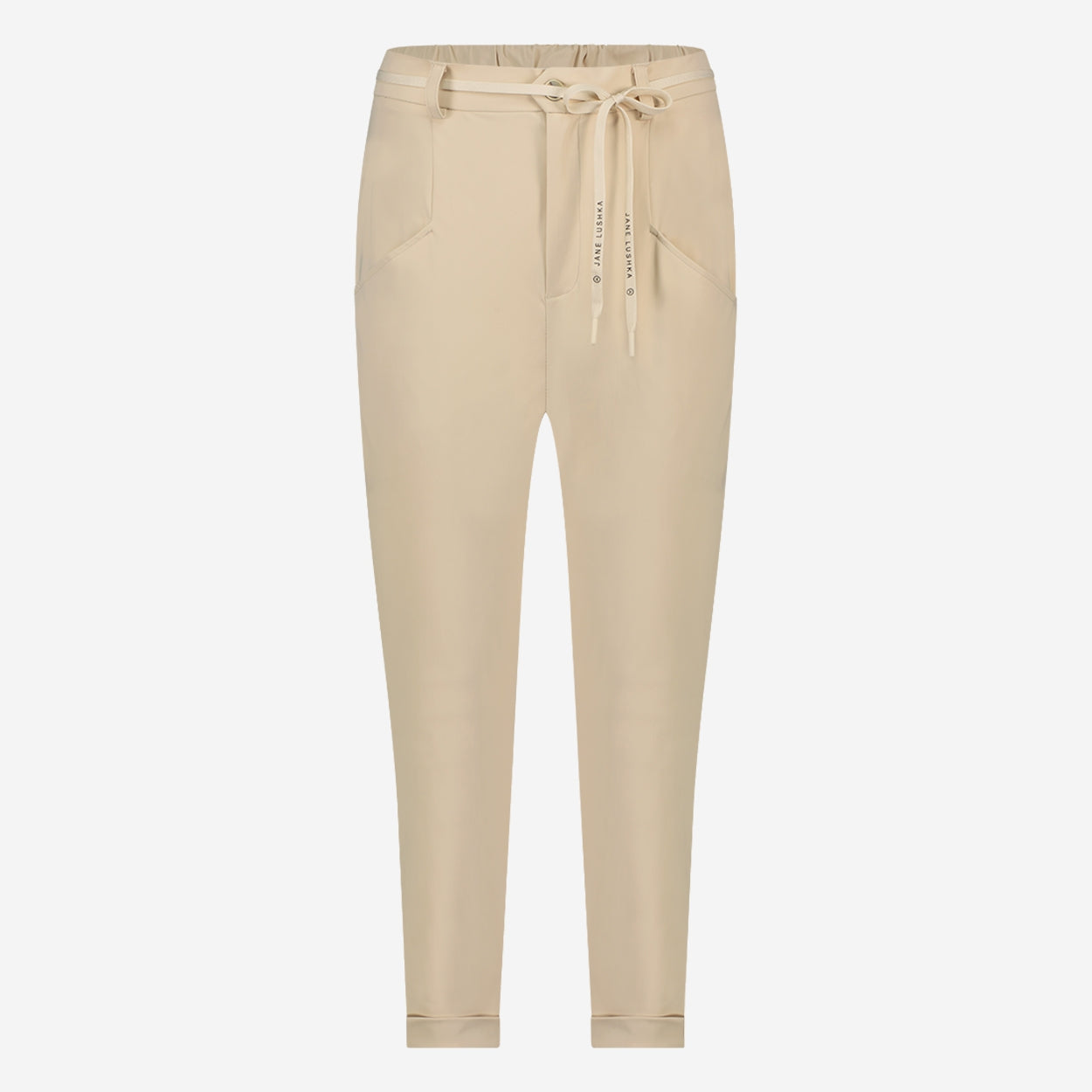 Haris Pants Technical Jersey | Beige