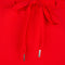 Edie Drawstring Skirt | Red