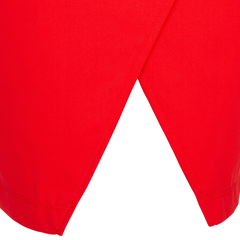 Edie Drawstring Skirt | Red