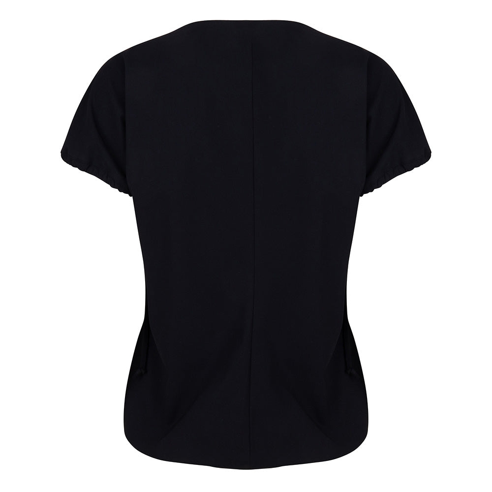 Lynn Zipper Top | Black