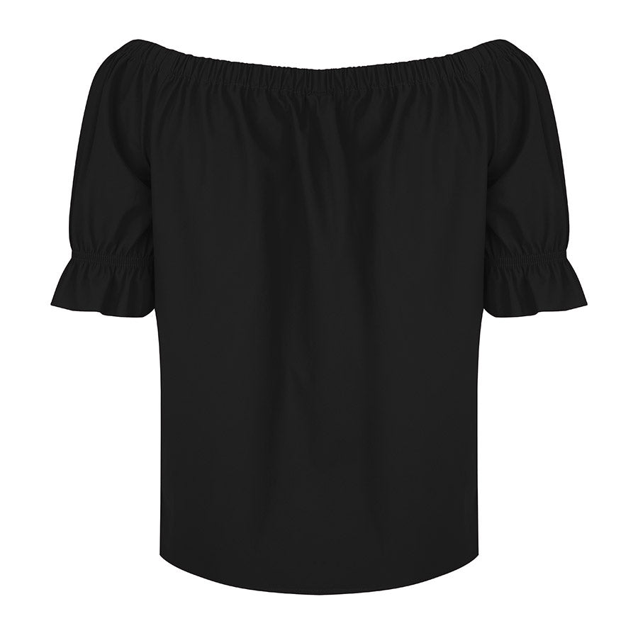 Nicole Knotted Top | Black