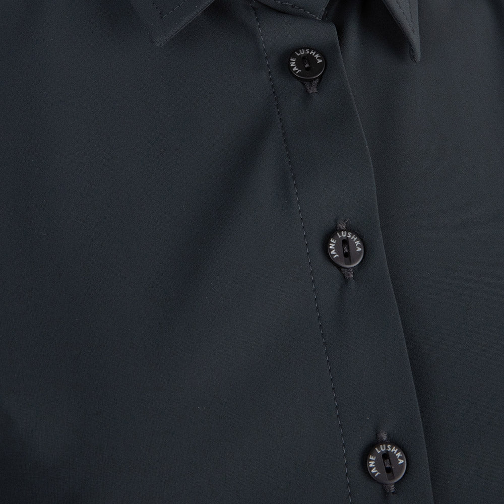COLLAR BLOUSE | Grey