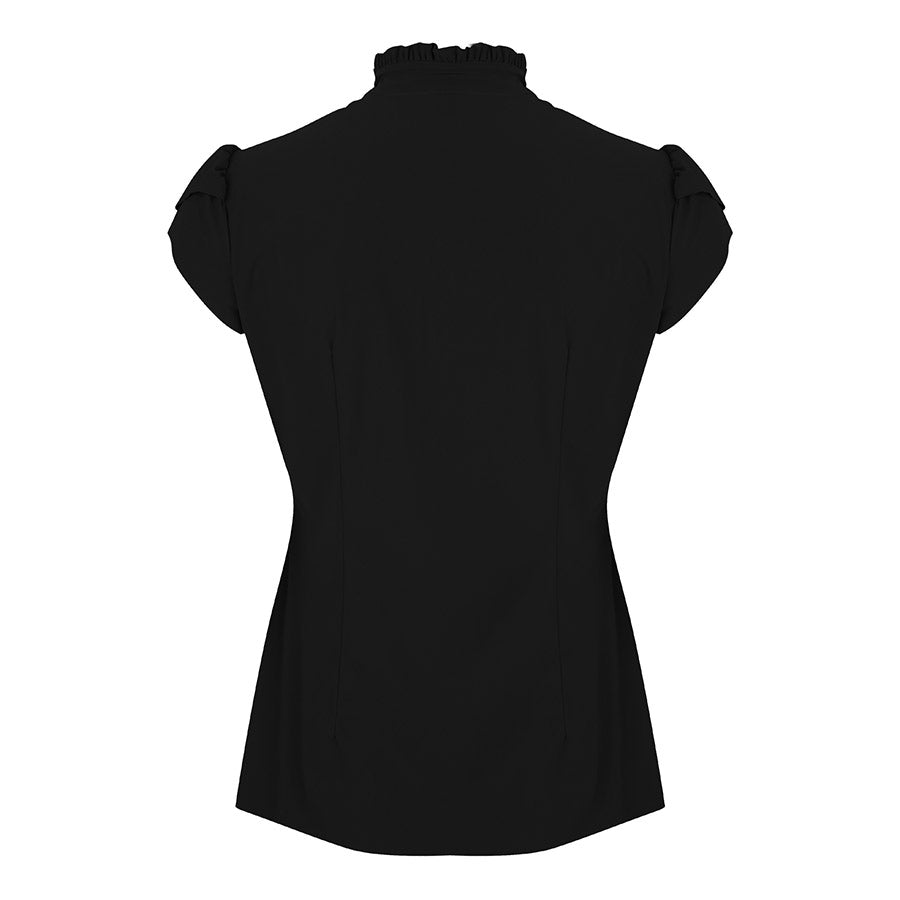 Tash Pussybow Blouse | Black