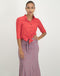 Chloe Cropped Blouse | Red