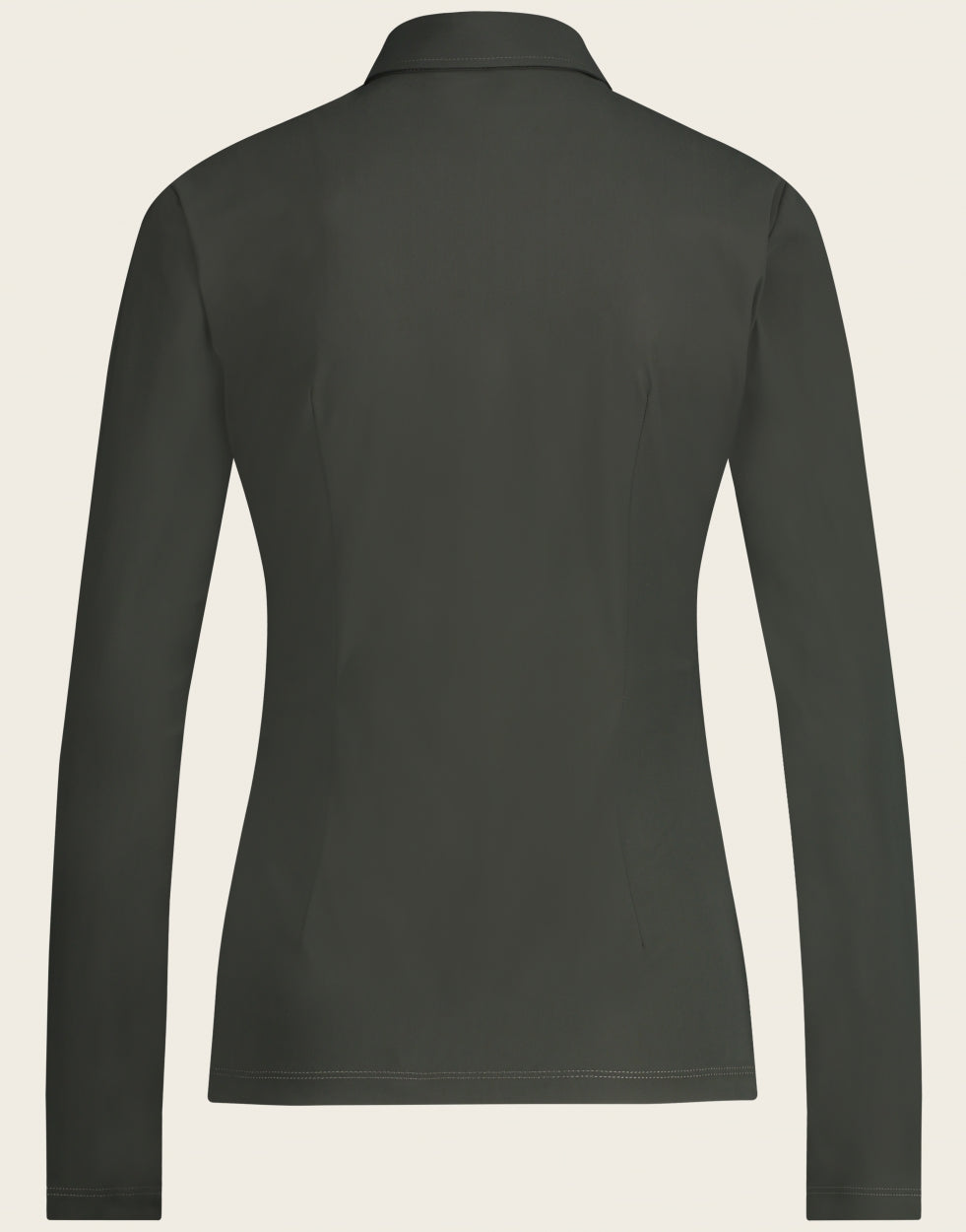 Blouse Kikkie Technical Jersey | Grey Green