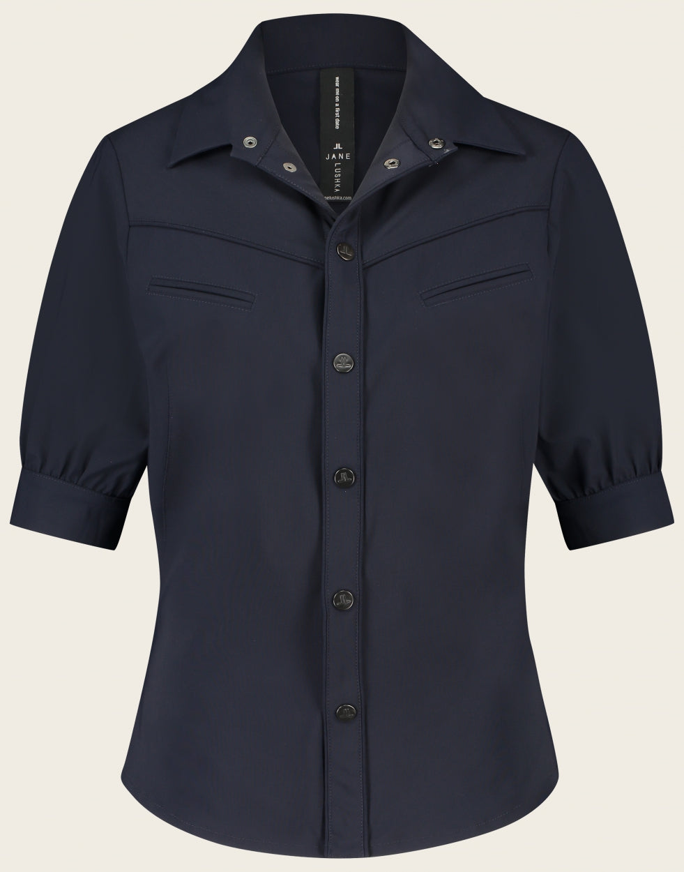 Blouse Susane Technical Jersey | Blue