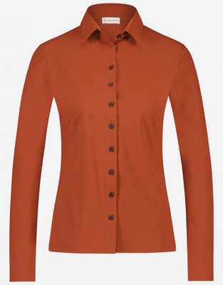 Blouse Kikkie Technical Jersey | Brick