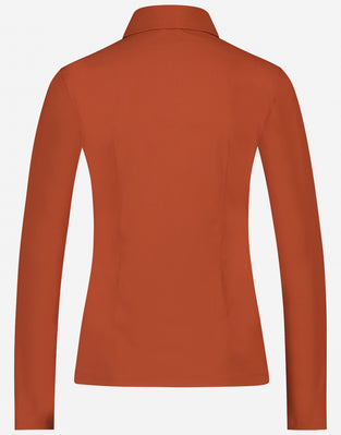 Blouse Kikkie Technical Jersey | Brick