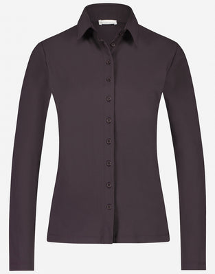 Blouse Kikkie Technical Jersey | New Mocca