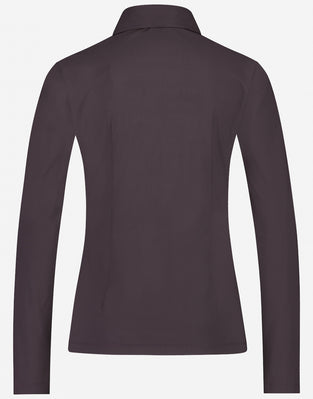Blouse Kikkie Technical Jersey | New Mocca