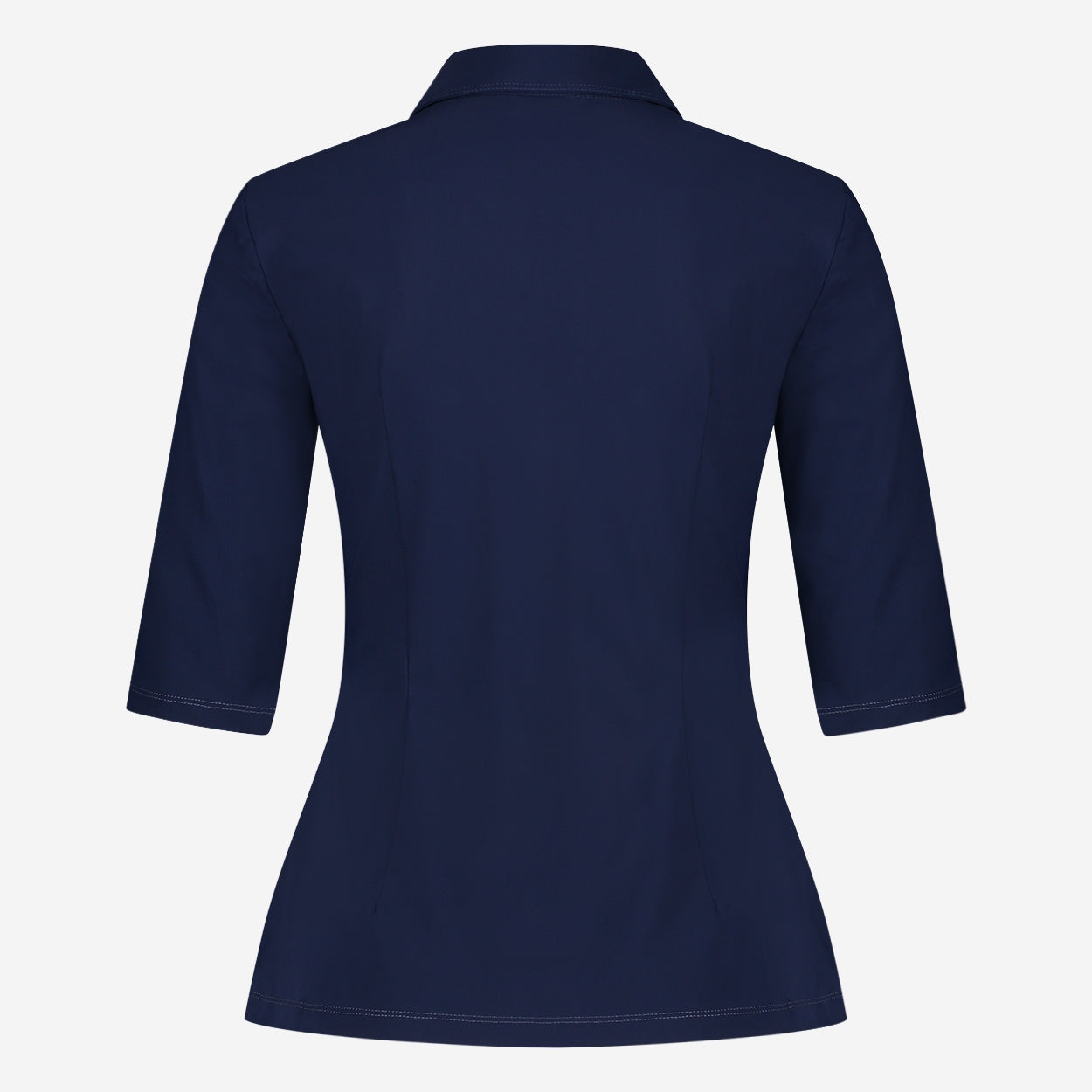 Kikkie Blouse Technical Jersey | Indigo