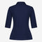 Kikkie Blouse Technical Jersey | Indigo