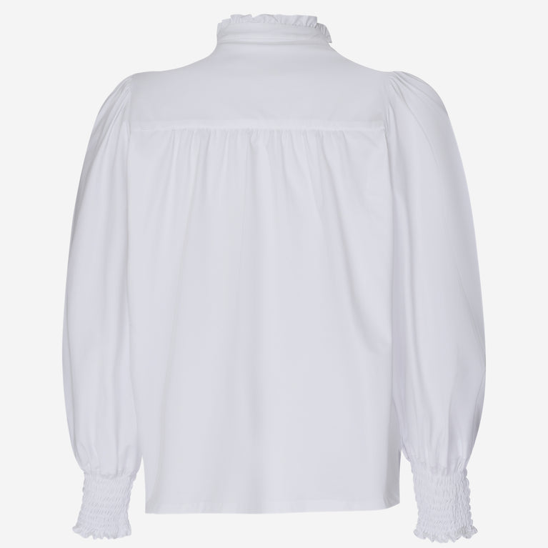 Oliver Blouse Technical Jersey | White