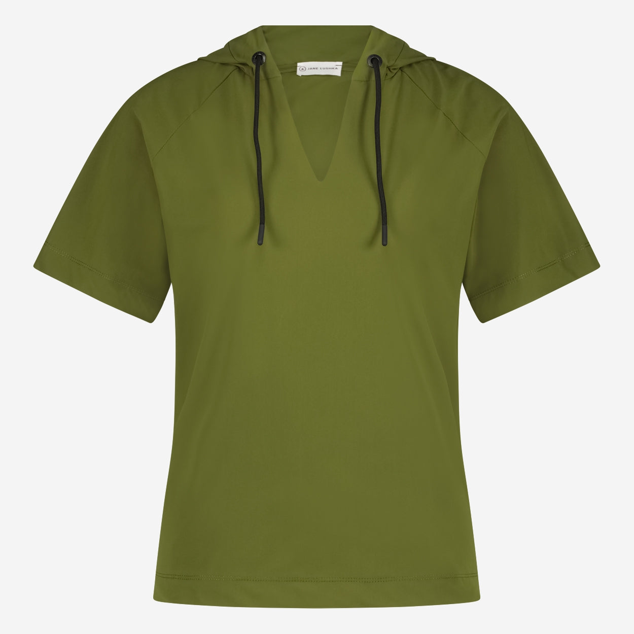 Evi Blouse Technical Jersey | Oliva green