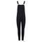 Vida Dungaree Jumpsuit | Black