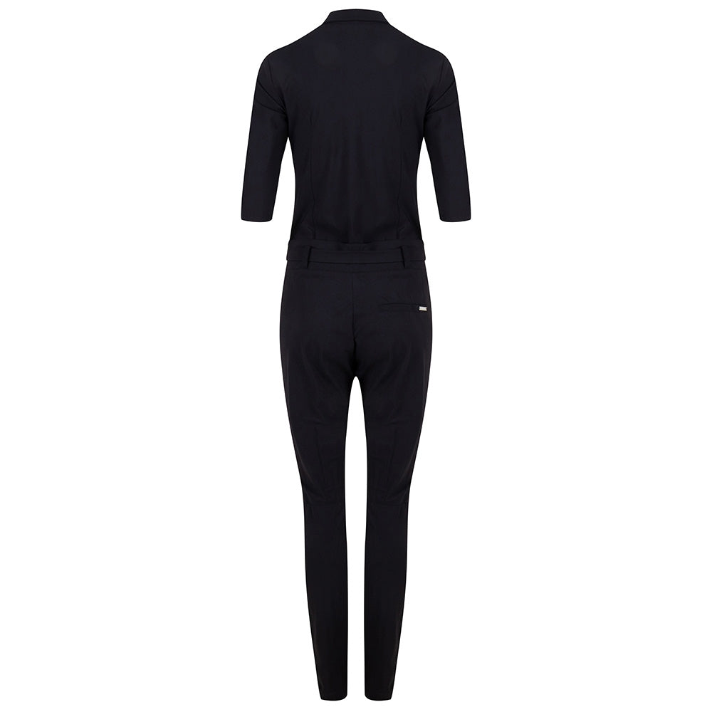 Zoey Shirt Jumpsuit | Black