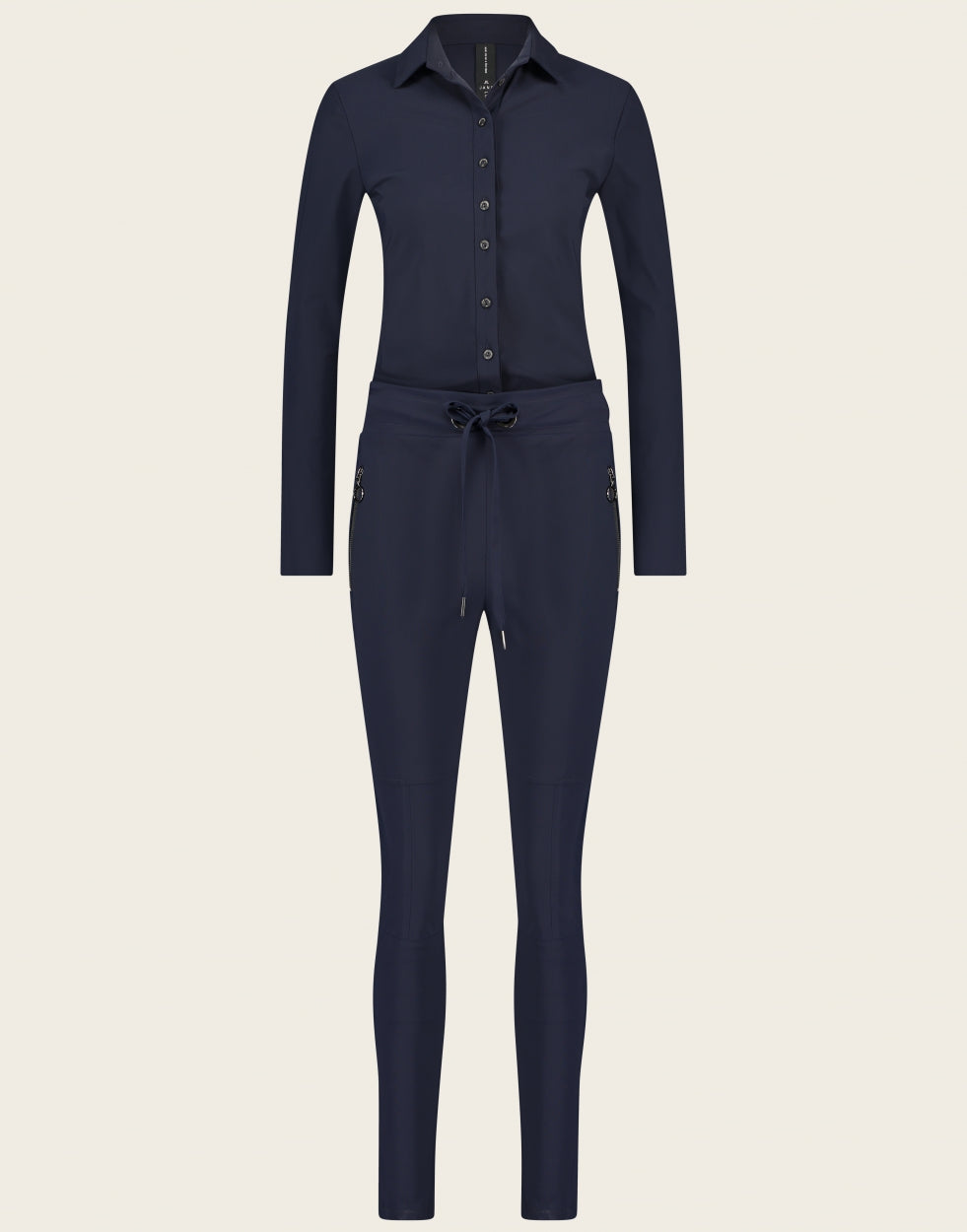 Jumpsuit Milou Technical Jersey | Blue
