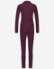 Jumpsuit Milou Technical Jersey | Aubergine