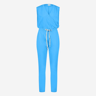 David Jumpsuit Technical Jersey | Light Blue