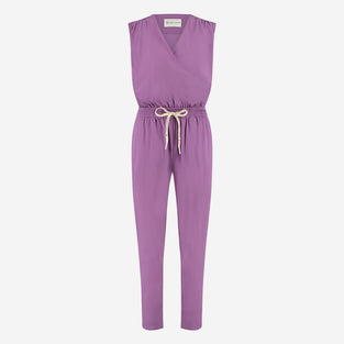 David Jumpsuit Technical Jersey | Purple