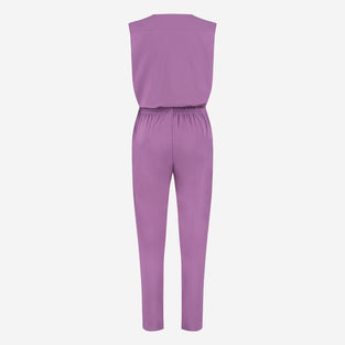 David Jumpsuit Technical Jersey | Purple