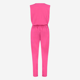 David Jumpsuit Technical Jersey | Cyclamen