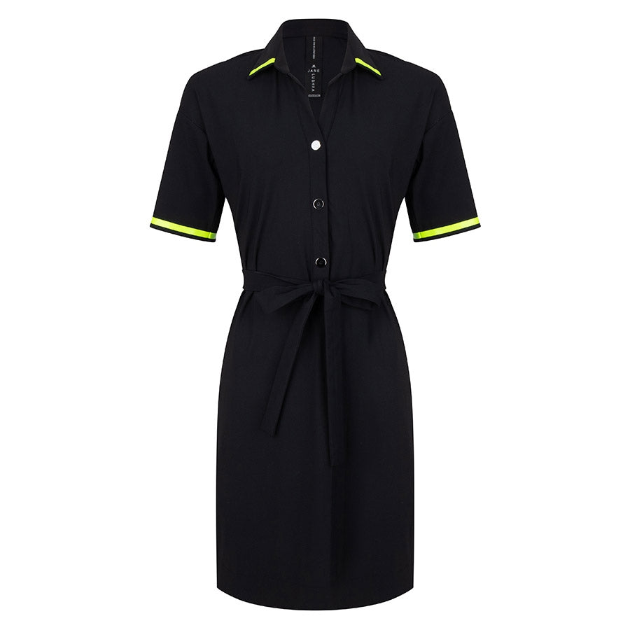 Nelly Shirt Dress | Black