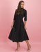 Kyra Wrap Dress | Black