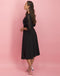 Kyra Wrap Dress | Black