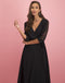 Kyra Wrap Dress | Black