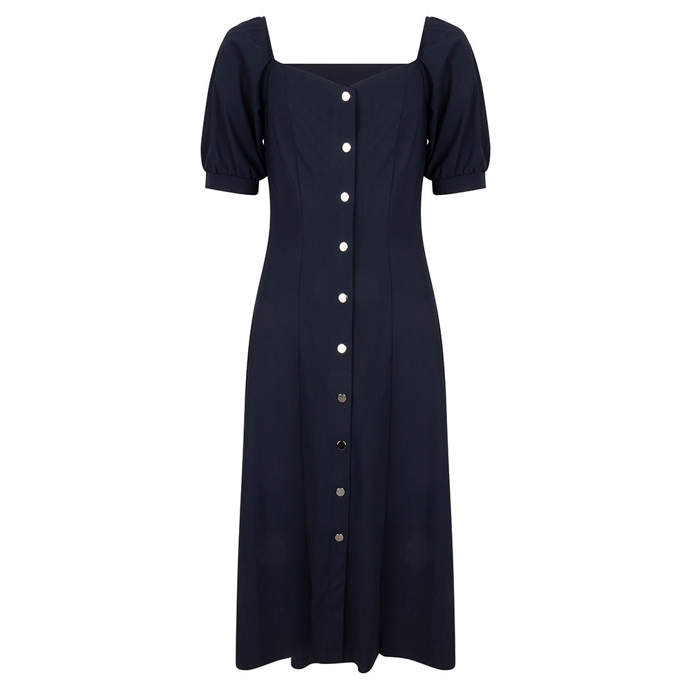 Sara Midi Dress | Blue