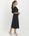 Sara Midi Dress | Blue