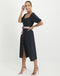 Sara Midi Dress | Blue