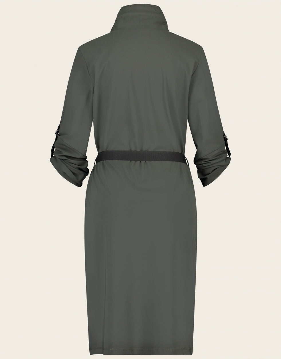 Dress Kasia Technical Jersey | Grey Green
