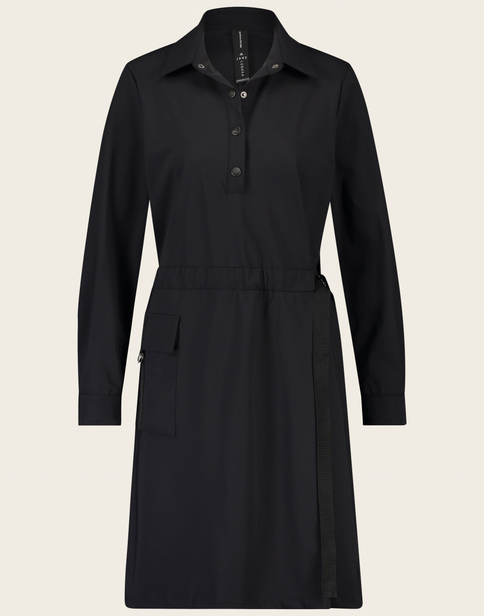 Dress Jade Technical Jersey | Black